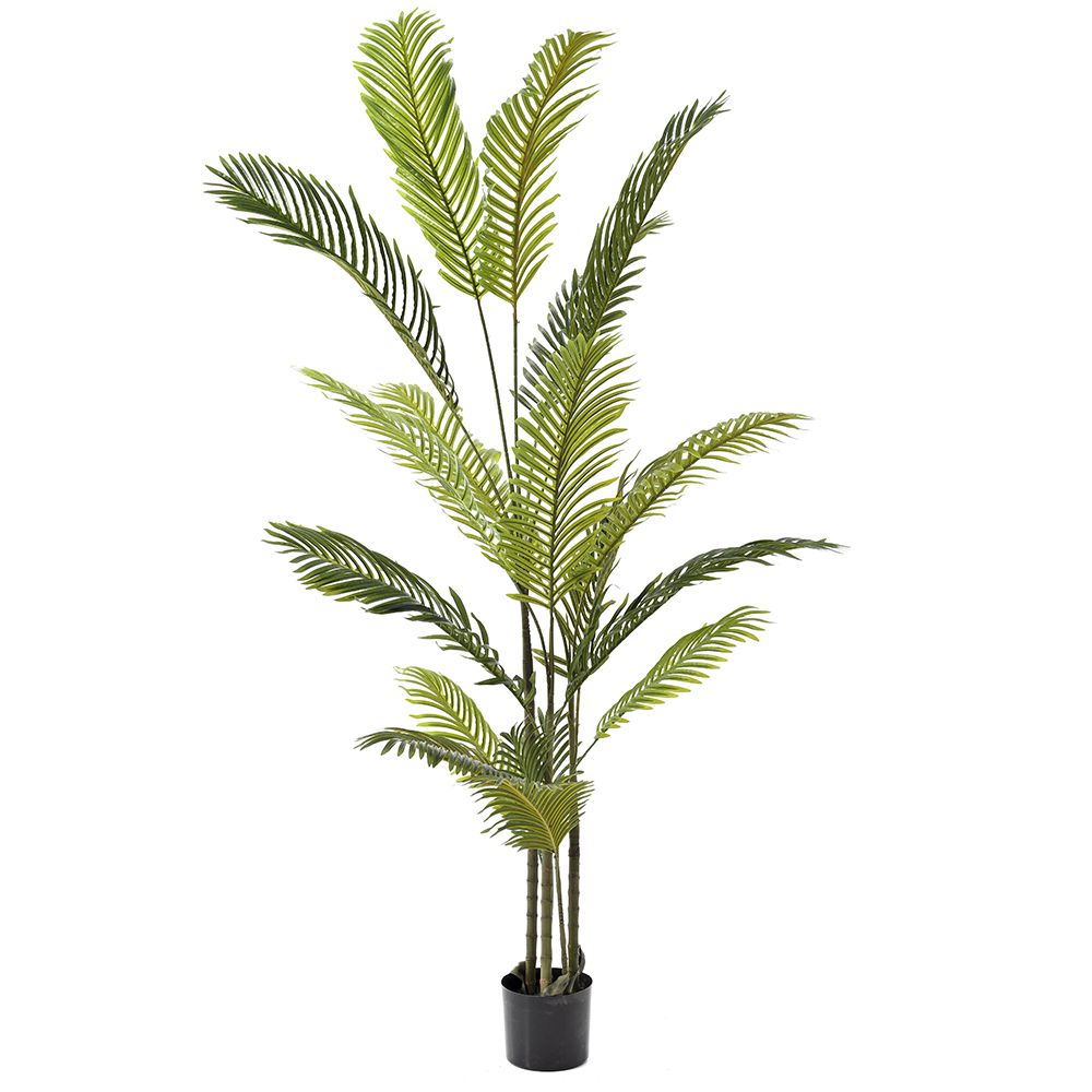 Palmizio Palma Pianta Albero Artificiale Plastica 130cm Palmizio Palma Pianta Albero Artificiale Plastica 130cm