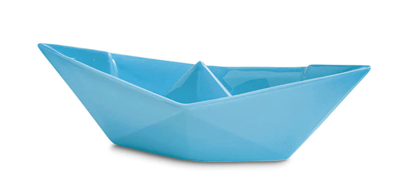 Barchetta Origami - Crescentini- Colore Giallo Formato Medio 21cm