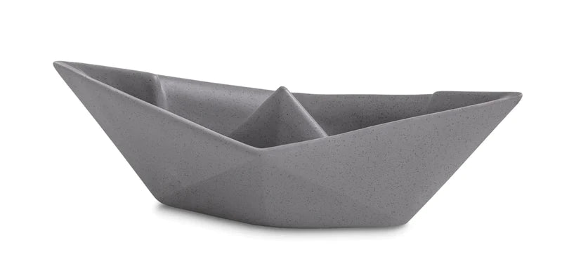 Barchetta Origami - Crescentini- Colore Giallo Formato Medio 21cm
