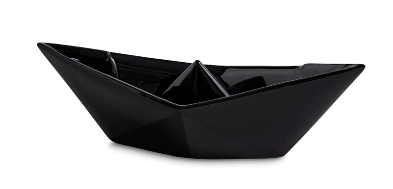 Barchetta Origami - Crescentini- Colore Giallo Formato Medio 21cm