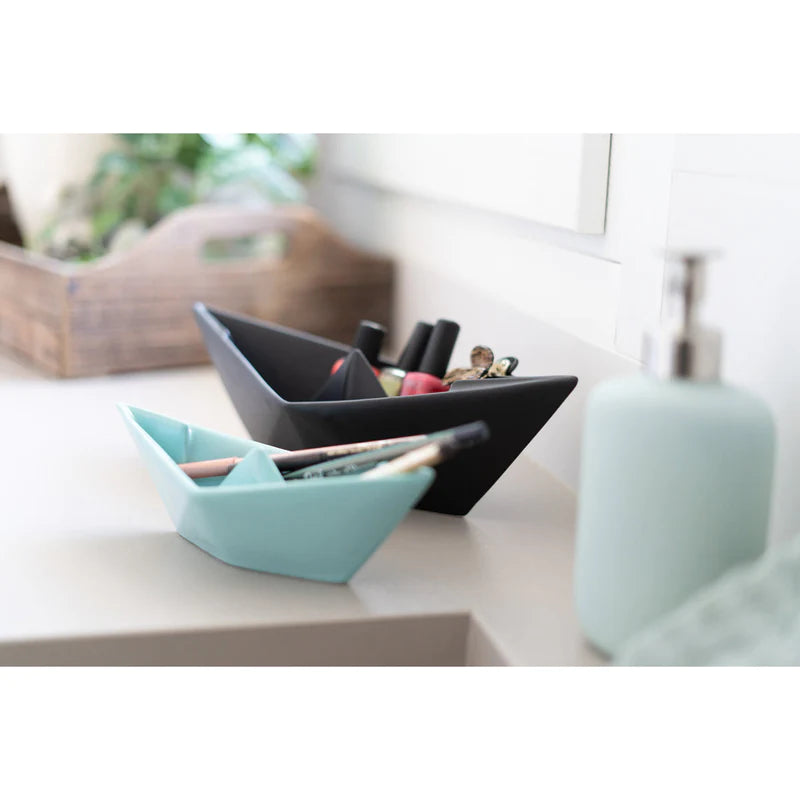 Barchetta Origami - Crescentini- Colore Giallo Formato Medio 21cm