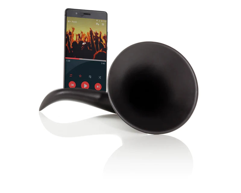 Scaramaz - Crescentini - Amplificatore di ceramica per Smartphone - Colore Celeste Tiffany