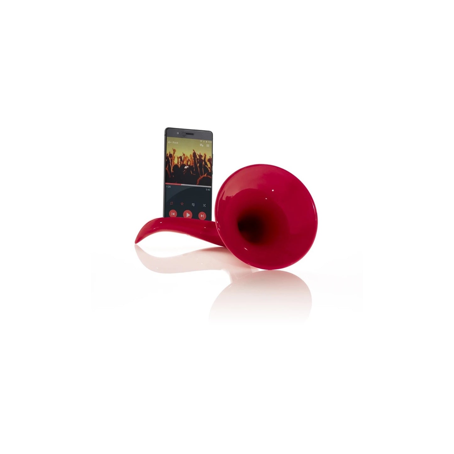 Scaramaz - Crescentini - Amplificatore di ceramica per Smartphone - Colore Celeste Tiffany