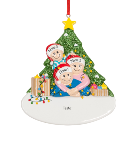 Abbraccio di natale per 3