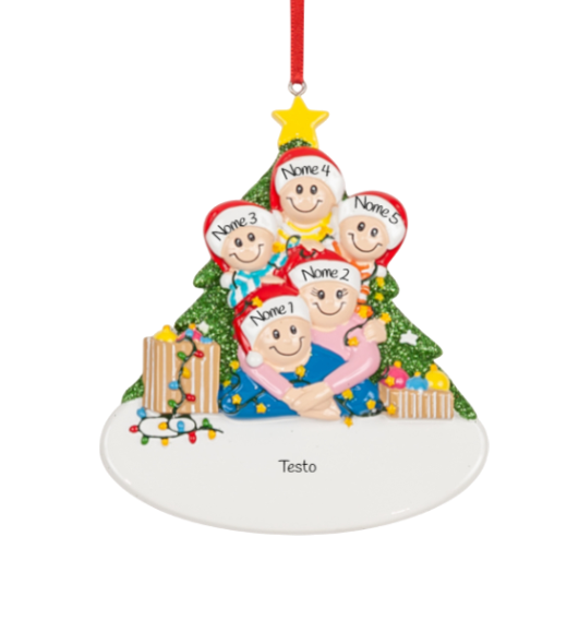 Abbraccio di natale per 5