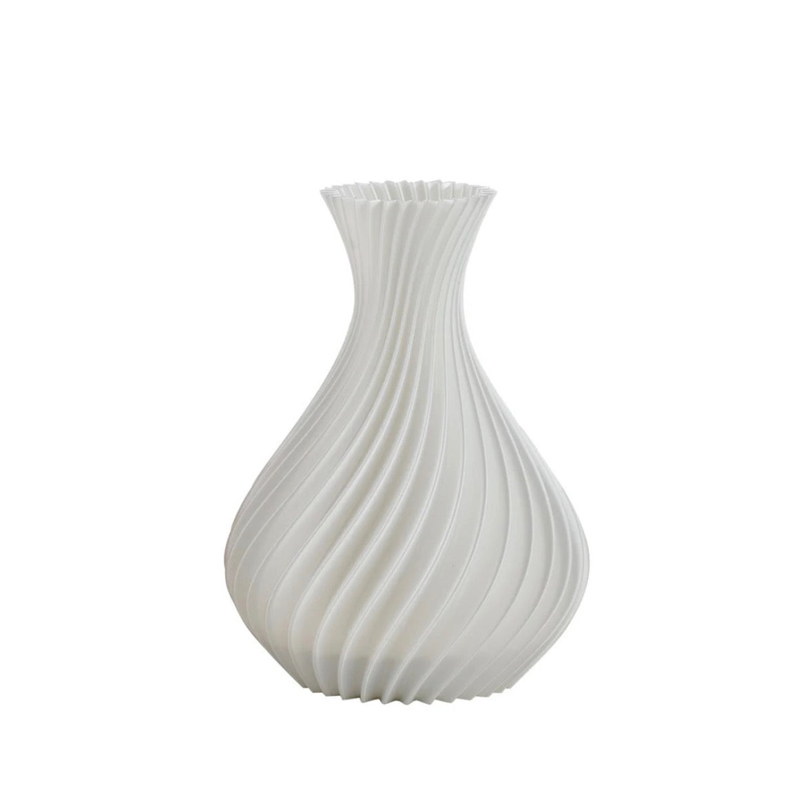 Vaso Celeste e Viola a spirale Madrhelen Paris