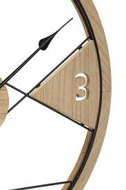 Mauro Ferretti - Orologio Geometrico Legno