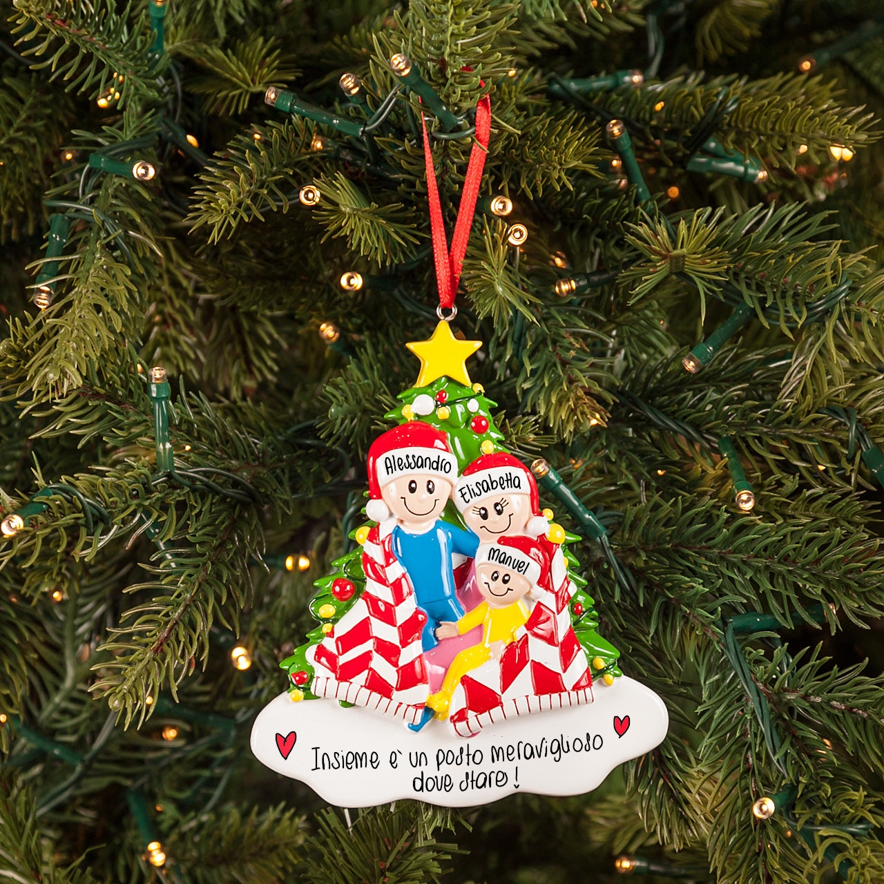 Insieme nel plaid per 3