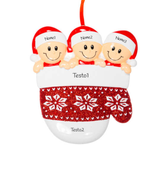 Insieme nella muffola per 3