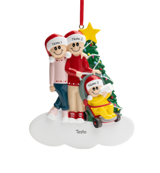 Natale con il passeggino per 3