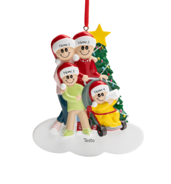 Natale con il passeggino per 4