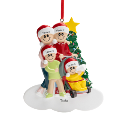 Natale con il passeggino per 4