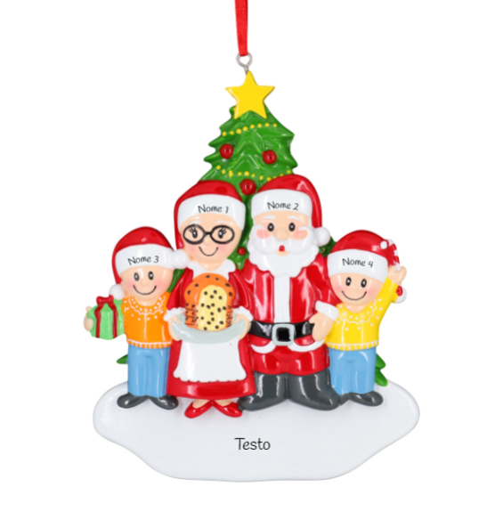 Nonni Natale con 2 nipoti