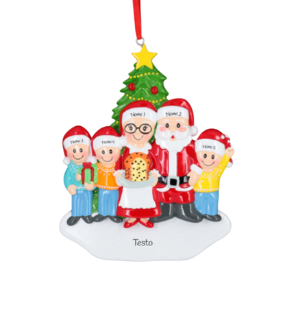 Nonni Natale con 3 nipoti