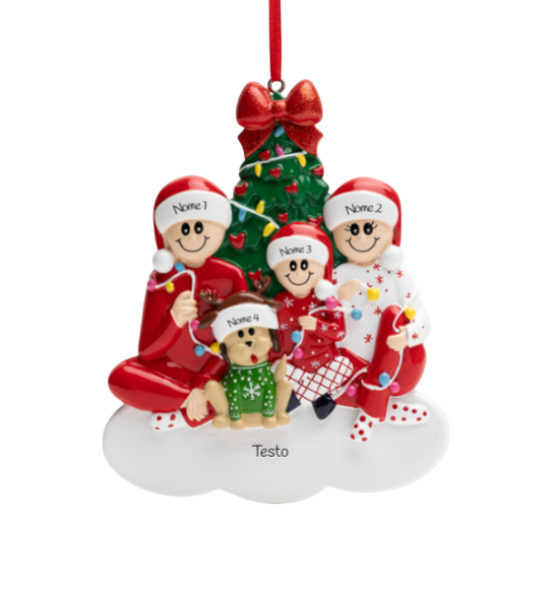 Sotto l’albero con il cagnolino per 3